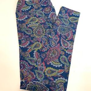 TC paisley print LuLaRoe leggings NWT